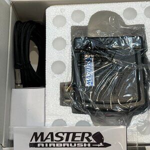 Master Performance G22 Airbrush Kit With C16-B Black Portable Mini Compressor &